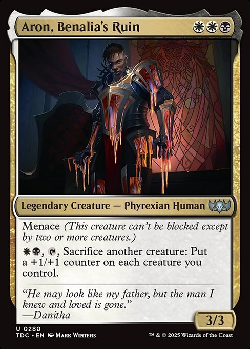 Aron, Benalia's Ruin 280