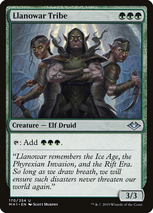 Llanowar Tribe 170