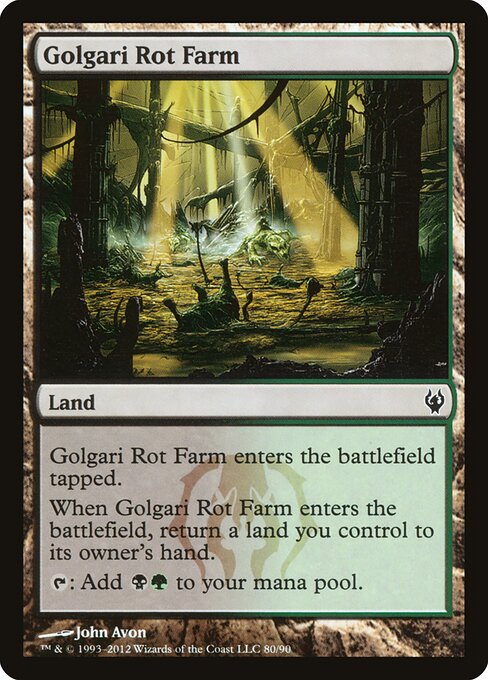 Golgari Rot Farm 80