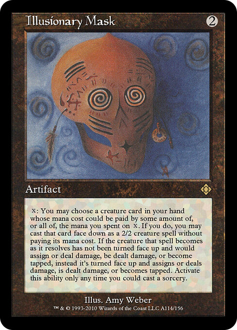 Illusionary Mask A114