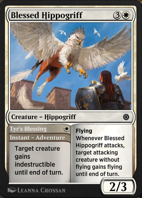 Blessed Hippogriff // Tyr's Blessing 85