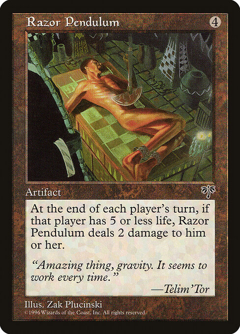 Razor Pendulum 317