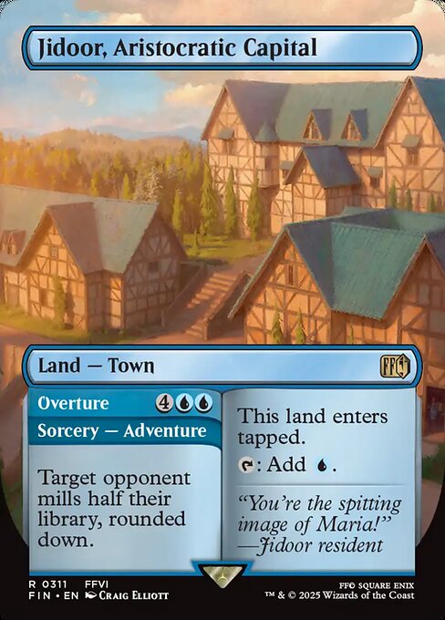 Jidoor, Aristocratic Capital // Overture 311