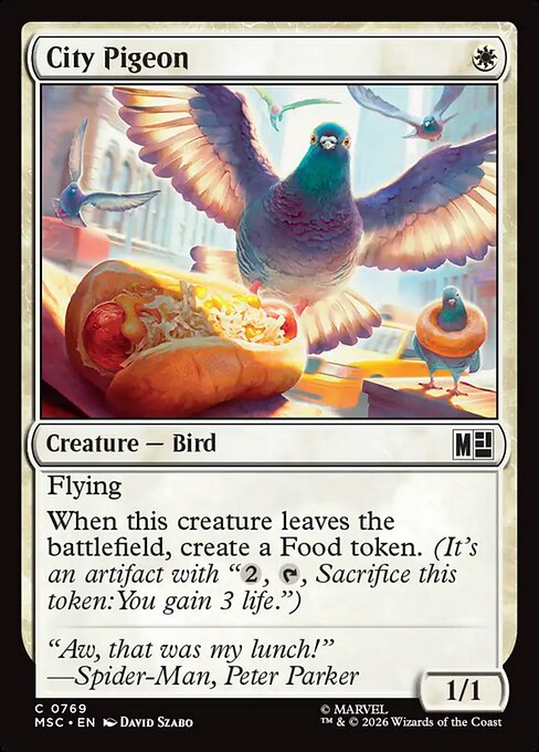 City Pigeon 769