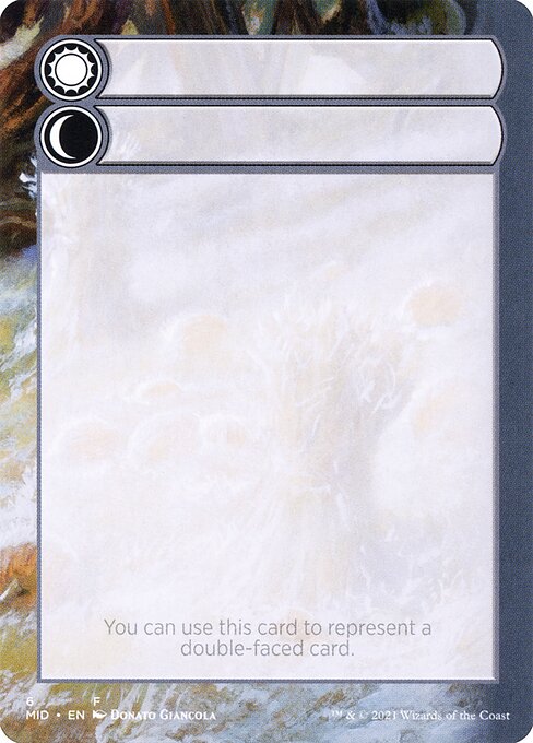 Double-Faced Substitute Card 6