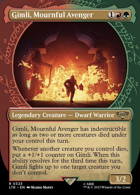 Gimli, Mournful Avenger 323