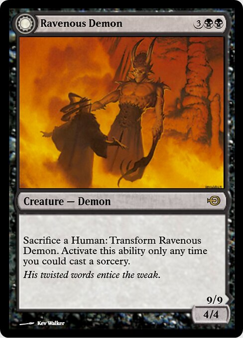 Ravenous Demon // Archdemon of Greed 43503