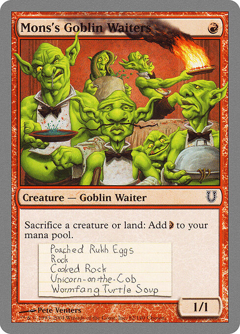 Mons's Goblin Waiters 82