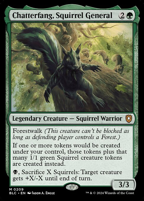 Chatterfang, Squirrel General 209