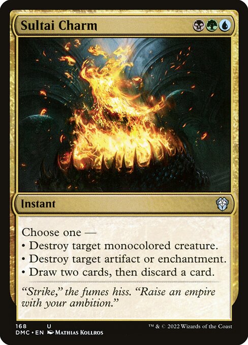 Sultai Charm 168