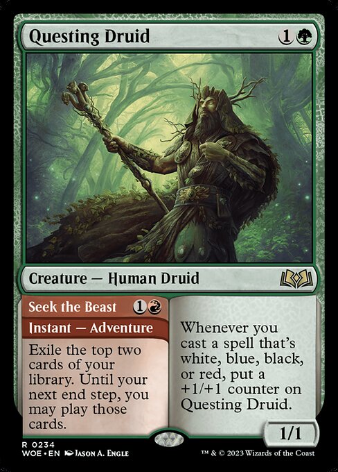 Questing Druid // Seek the Beast 234