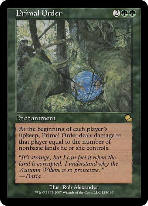 Primal Order 125