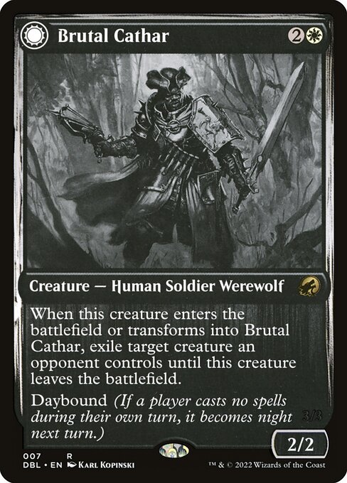 Brutal Cathar // Moonrage Brute 7
