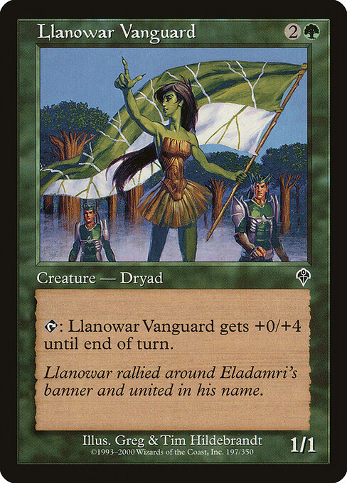 Llanowar Vanguard 197