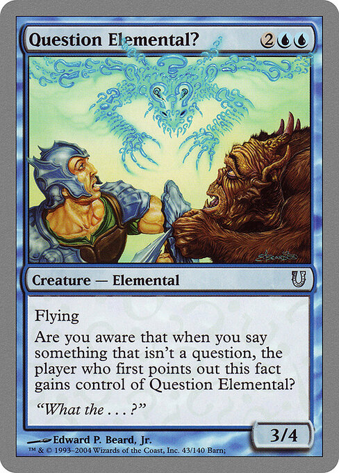 Question Elemental? 43