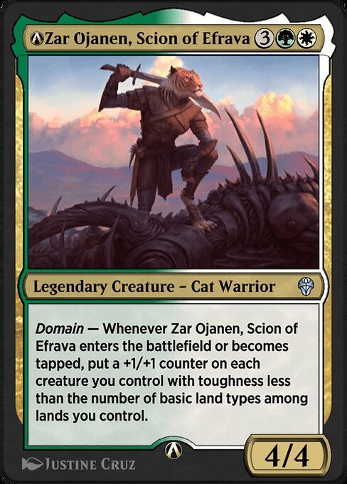 A-Zar Ojanen, Scion of Efrava A-227