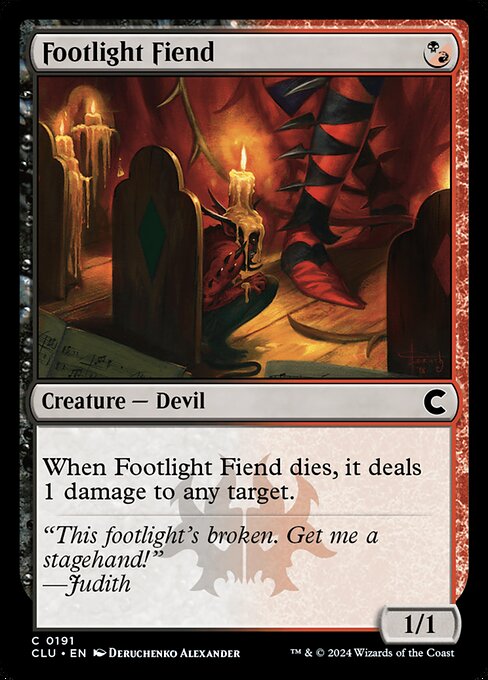 Footlight Fiend 191