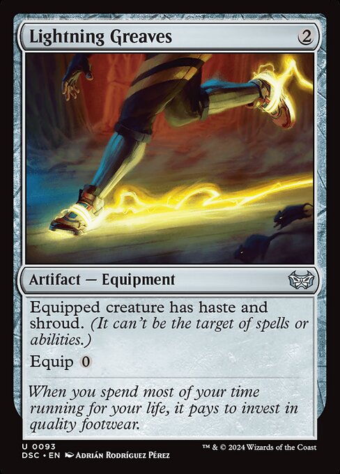 Lightning Greaves 93
