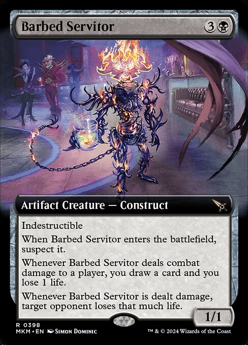 Barbed Servitor 398