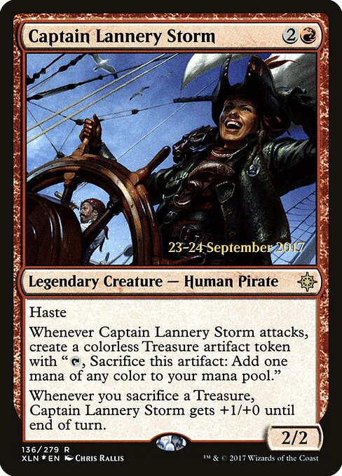 Captain Lannery Storm 136s