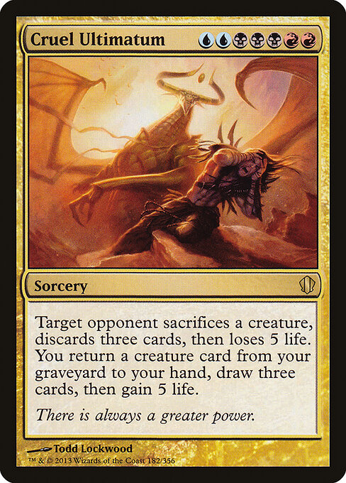 Cruel Ultimatum 182