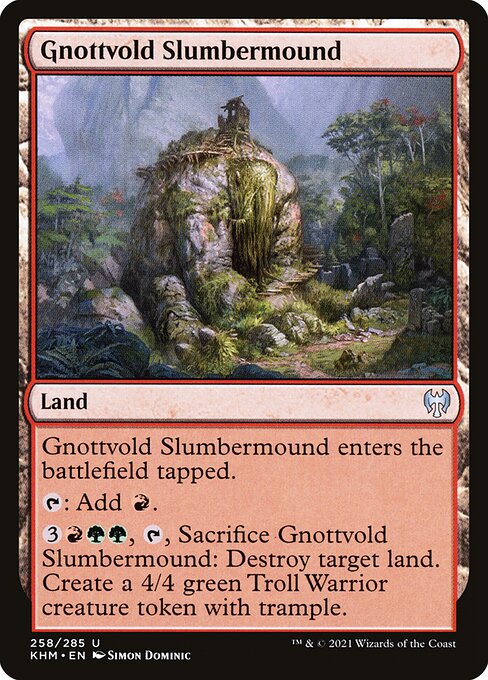 Gnottvold Slumbermound 258
