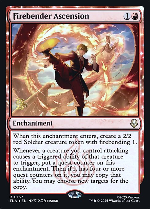 Firebender Ascension 137s