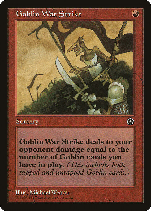 Goblin War Strike 105