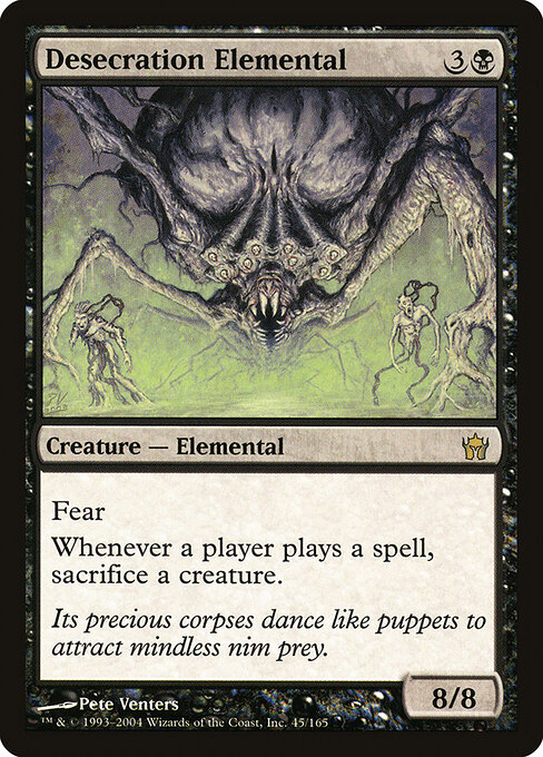 Desecration Elemental 45