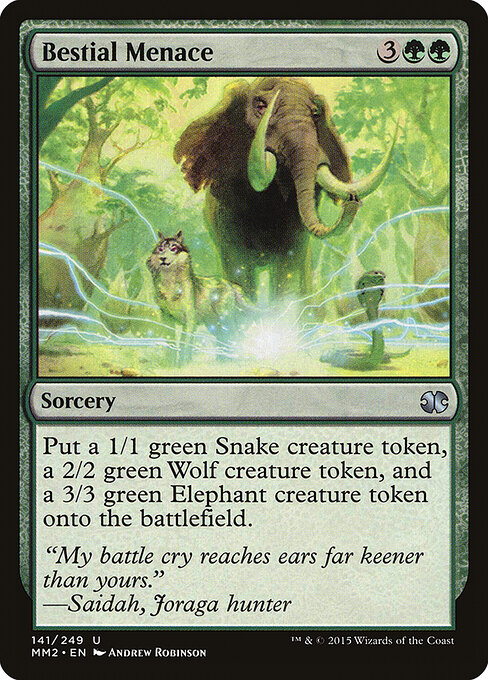 Bestial Menace 141