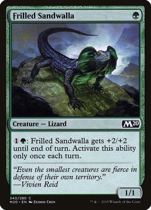 Frilled Sandwalla 340
