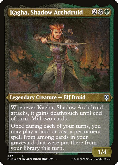 Kagha, Shadow Archdruid 537