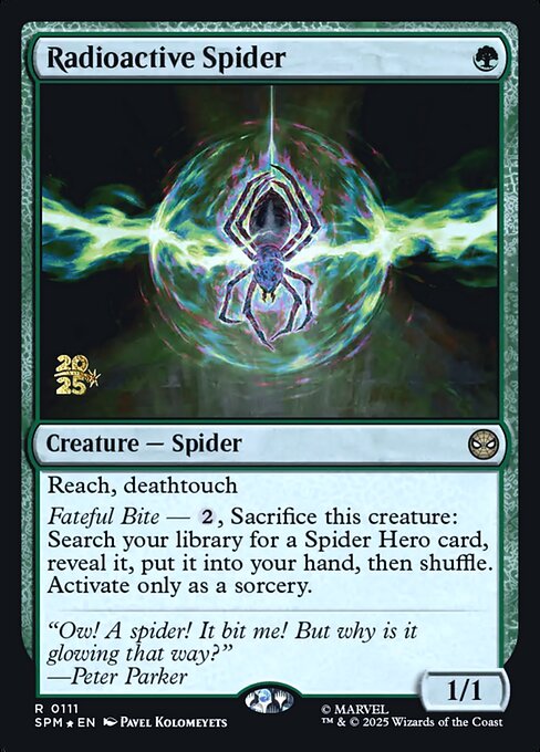 Radioactive Spider 111s