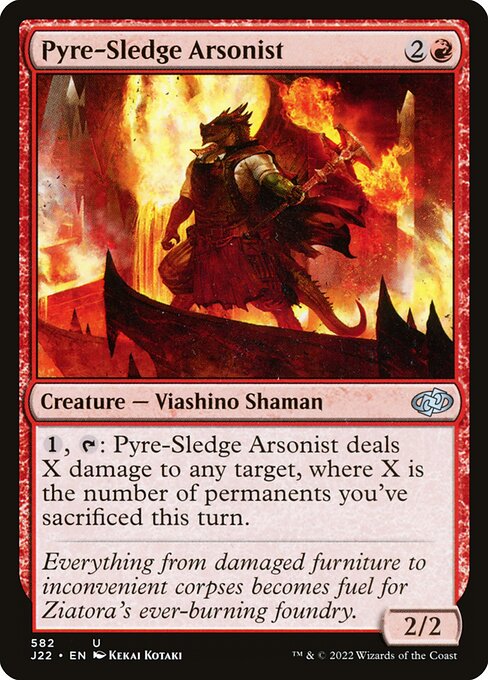 Pyre-Sledge Arsonist 582