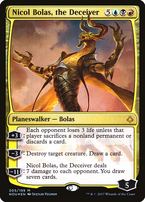 Nicol Bolas, the Deceiver 205