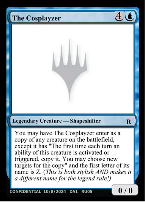 The Cosplayzer RU05a