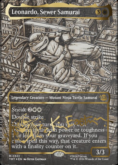 Leonardo, Sewer Samurai 301