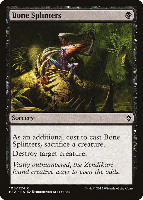 Bone Splinters 105