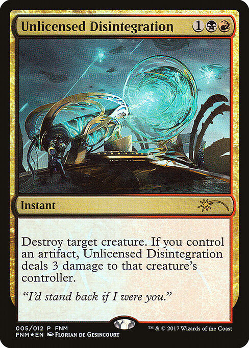 Unlicensed Disintegration 5