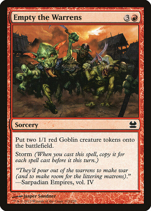Empty the Warrens 112