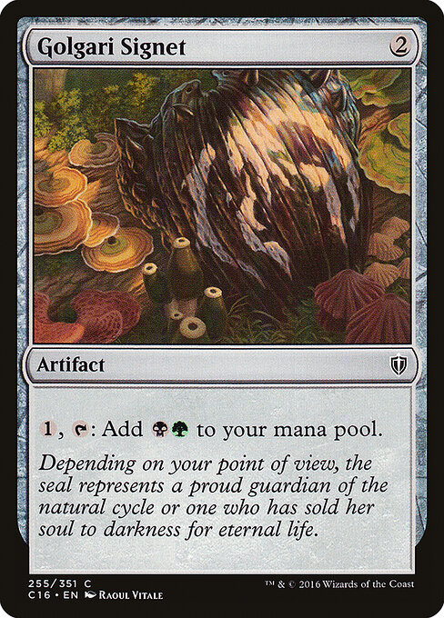 Golgari Signet 255