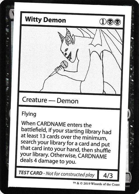 Witty Demon 50