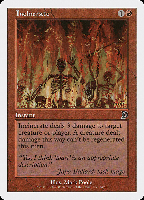 Incinerate 14