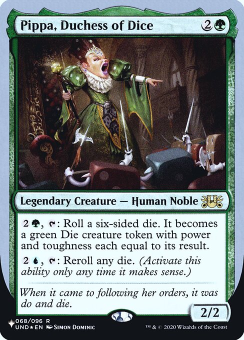 Pippa, Duchess of Dice 40