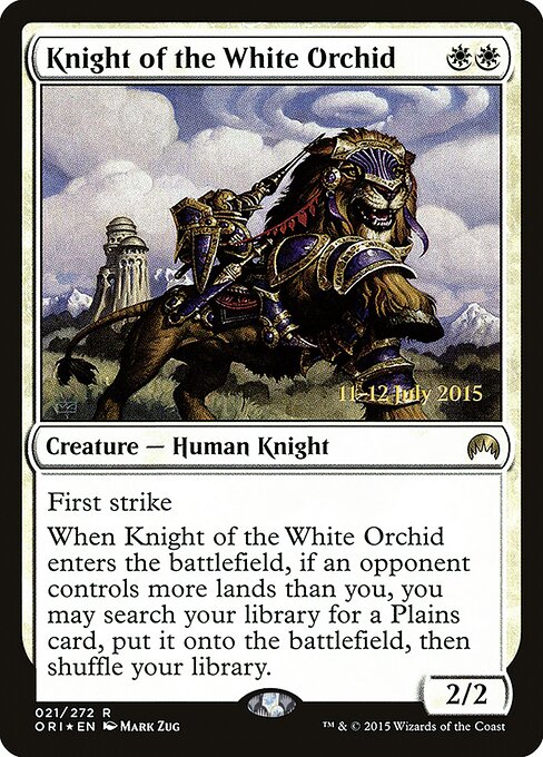Knight of the White Orchid 21s