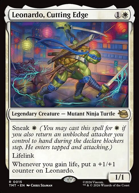 Leonardo, Cutting Edge 15