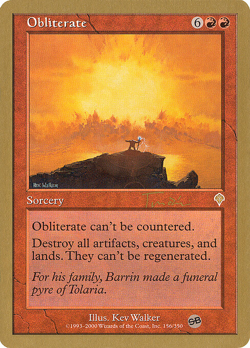 Obliterate jt156sb