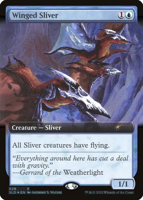 Winged Sliver 628