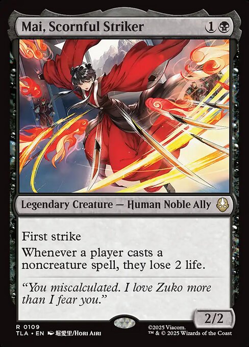 Mai, Scornful Striker 109