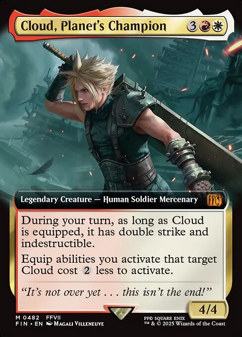 Cloud, Planet's Champion 482